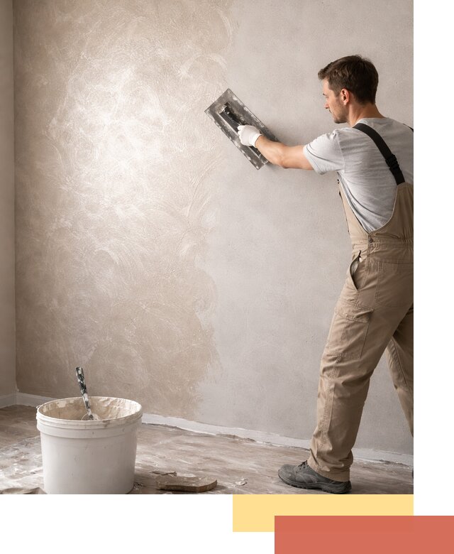 Декоративная штукатурка «Мокрый шелк» под ключ в Ханты-Мансийске