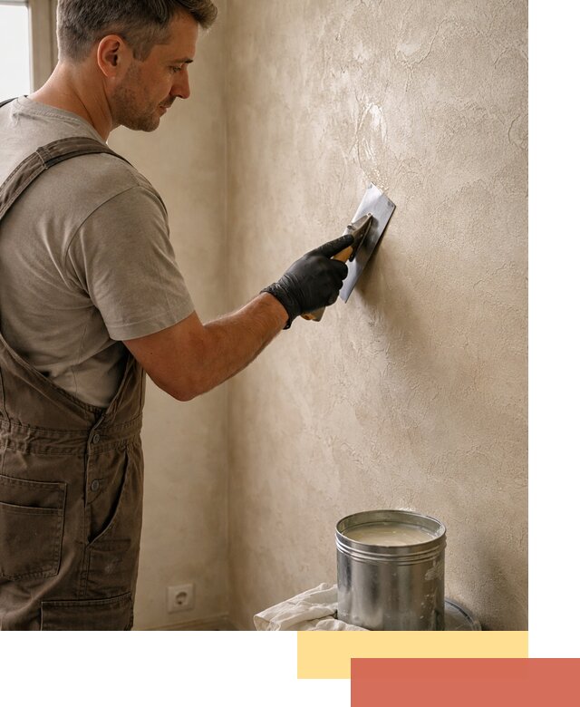 Нанесение воска на штукатурку в Ханты-Мансийске для защиты и блеска