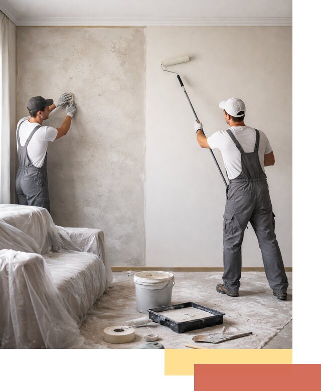 Покраска стен антивандальной краской в Ханты-Мансийске