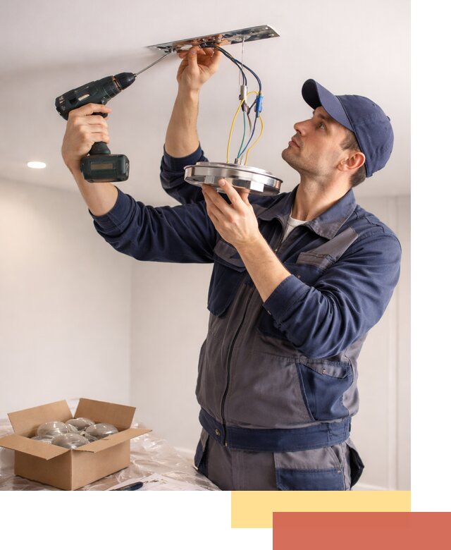 Установка люстры в натяжной потолок в Ханты-Мансийске