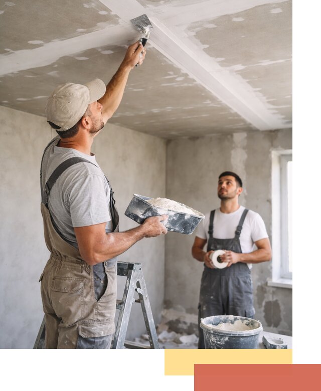 Обработка швов потолка ГКЛ в Ханты-Мансийске: качественная заделка и шпатлевка