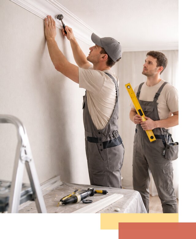 Монтаж потолочного плинтуса в Ханты-Мансийске качественно и быстро